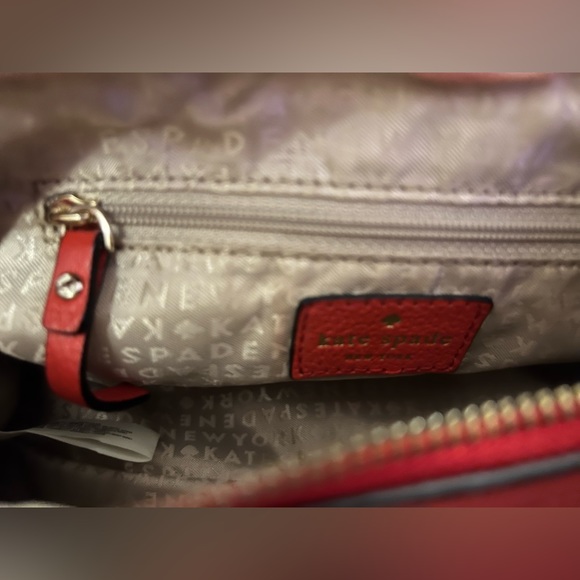 Kate Spade Red Cross Body Strap Rectangular classic bag - Picture 7 of 10